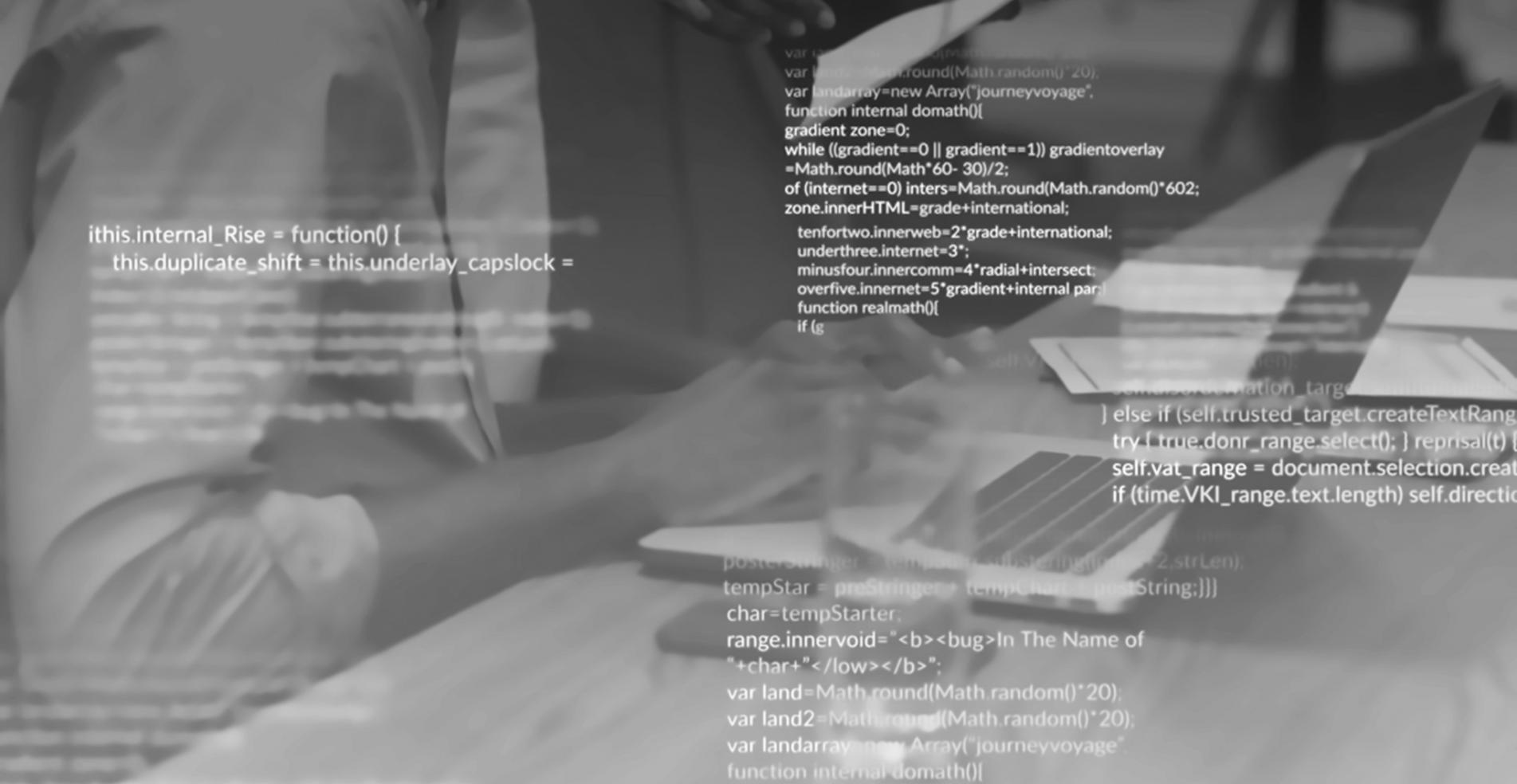 Developer working through mobile app architecture concepts